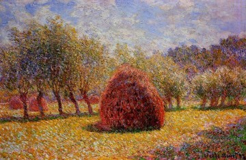 クロード・モネ Painting - ジヴェルニーの干し草の山 1895 クロード・モネ